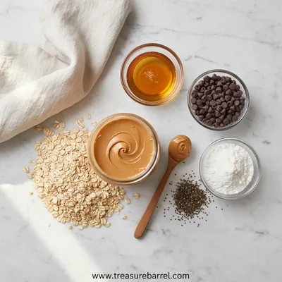 Peanut Butter Energy Balls - cooking process