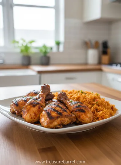 Peri Peri Jollof Rice and Chicken