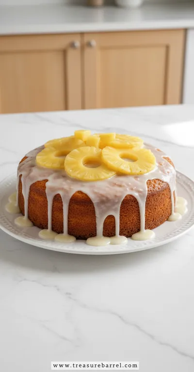 Juicy Pineapple Heaven Cake Recipe