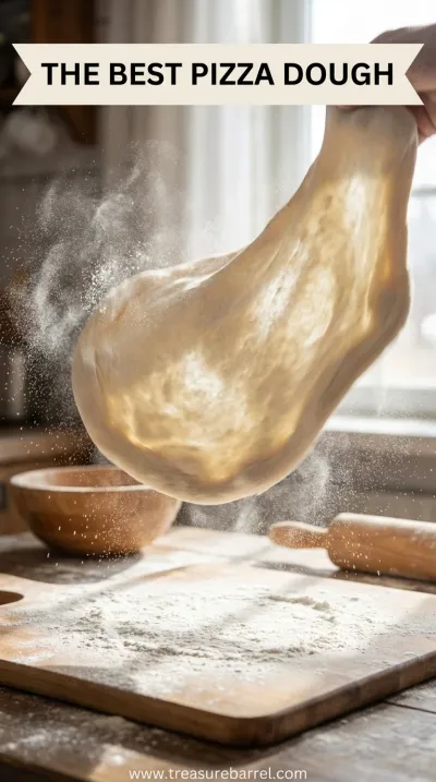 Best Pizza Dough Recipe: Quick and Easy Homemade - cooking process