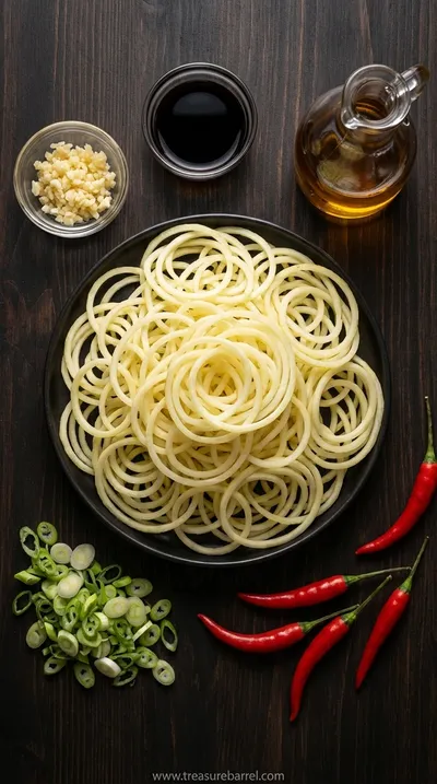 Easy Potato Noodles Recipe - Simple Homemade Comfort - ingredients preparation