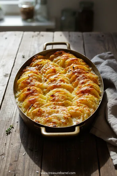 Potatoes Au Gratin: Cheesy Crispy Potato Side Dish