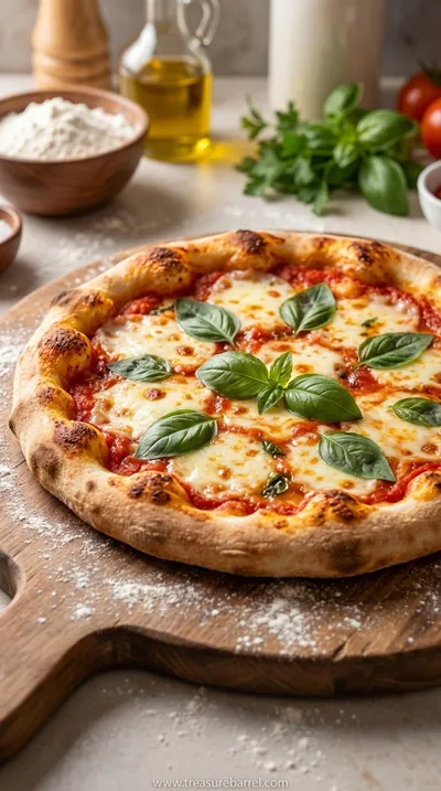 Quick and Easy Pizza Dough Recipe for Perfect Homemade Pizza - ready to serve