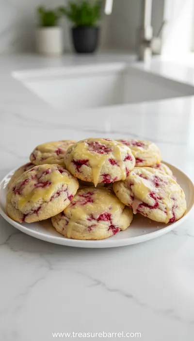 Raspberry Lemon Cookies Recipe