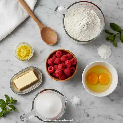 Raspberry Lemon Cookies Recipe - cooking process