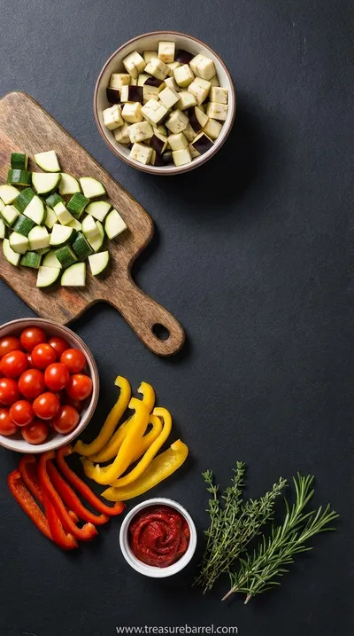 Remi's Ratatouille Soup Recipe - ingredients preparation