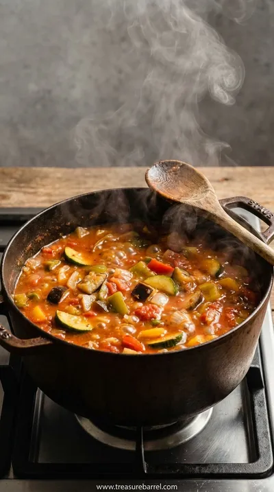 Remi's Ratatouille Soup Recipe - cooking process