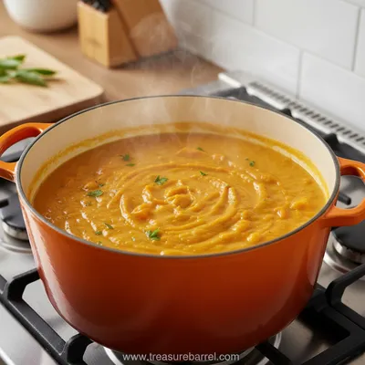 Roasted Butternut Squash Soup Recipe - ingredients preparation
