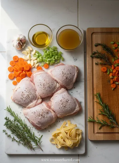 Roasted Chicken Noodle Soup – Easy From‑Scratch Recipe - cooking process