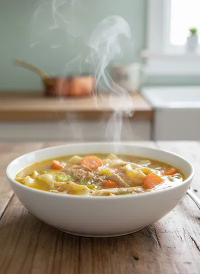 Roasted Chicken Noodle Soup – Easy From‑Scratch Recipe