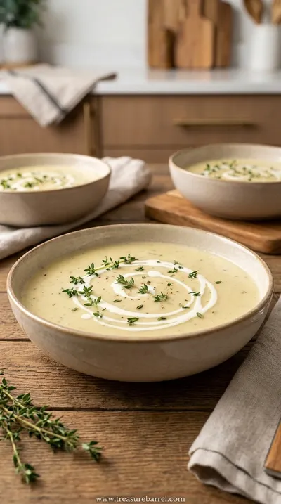 Easy Roasted Garlic Soup: Cozy Comfort Recipe - ready to serve