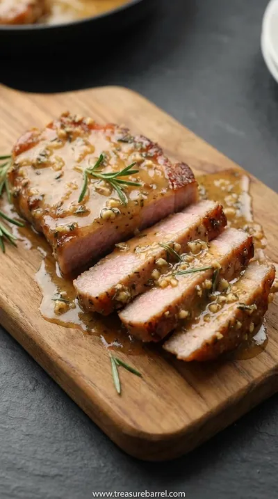 Rosemary Garlic Butter Pork Chops: Savory Comfort Food