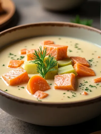 Salmon Chowder Soup