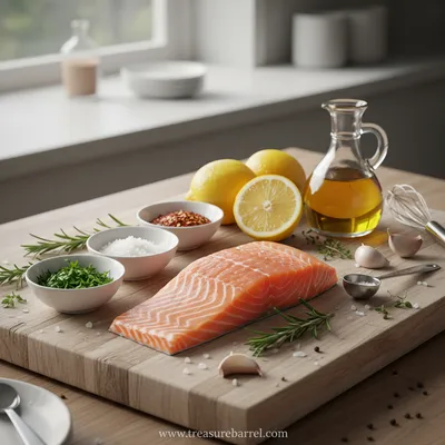 Salmon Marinade Recipe – Easy Flavorful Fish - cooking process