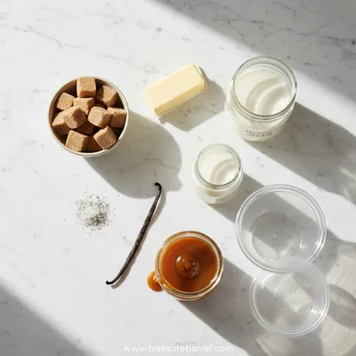 Salted Caramel Ice Cream Recipe - cooking process