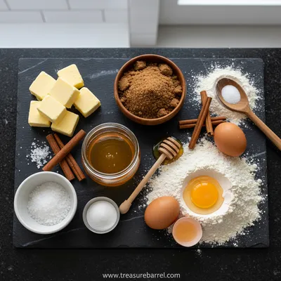 Salted Honey Cinnamon Cookies – Easy Snack Recipe - cooking process
