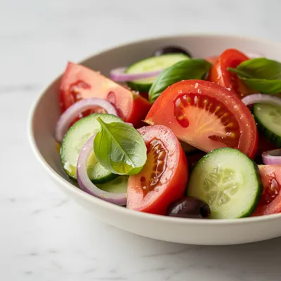 Simple Italian Salad – Easy Side Dish Recipe