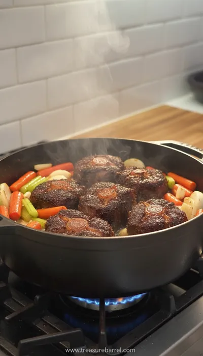 Smoked Oxtail Recipe - ingredients preparation