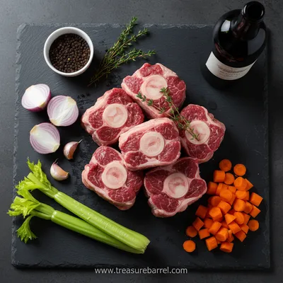 Smoked Oxtail Recipe - cooking process