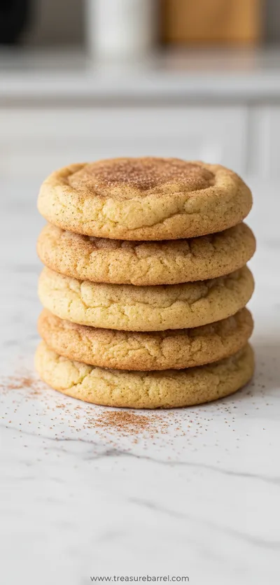 Perfectly Soft and Chewy Snickerdoodle Cookies