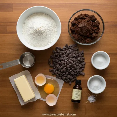Soft and Chewy Chocolate Chip Cookies - cooking process