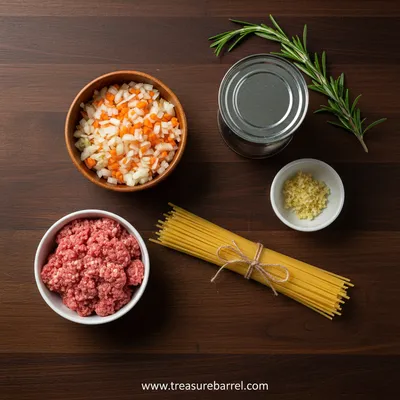 Freezer Friendly Spaghetti Bolognese - cooking process