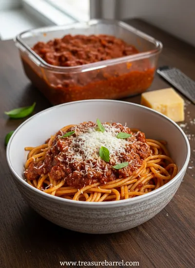 Freezer Friendly Spaghetti Bolognese
