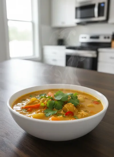Spicy Indian Mulligatawny Soup