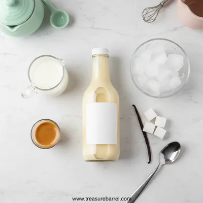 Starbucks Iced White Chocolate Mocha - cooking process