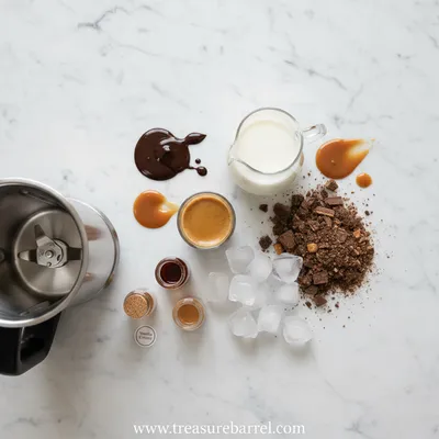 Starbucks Twix Frappuccino Recipe - cooking process