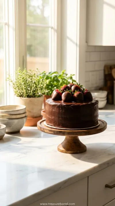 Strawberry Chocolate Cake Recipe: Sweet Baking Treat