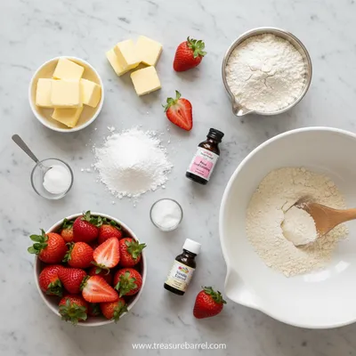 Strawberry Kiss Cookies – Soft, Pretty & Easy - cooking process