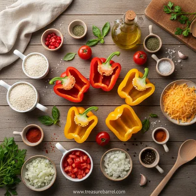 Stuffed Peppers: Classic No-Fail Dinner Recipe - ingredients preparation