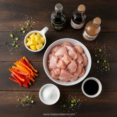 Easy Sweet And Sour Chicken Recipe - cooking process