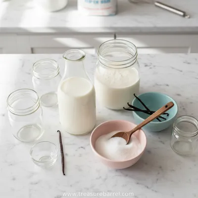 Sweet Cream Ice Cream Recipe - cooking process