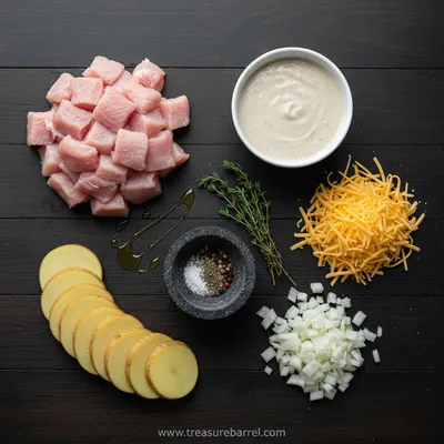 Tasty Turkey and Potato Casserole - cooking process