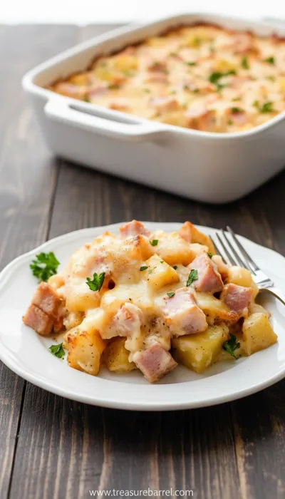 Tasty Turkey and Potato Casserole - ready to serve