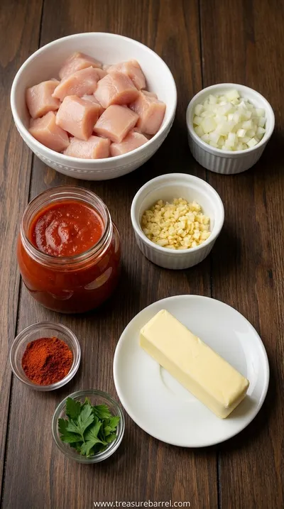 Texas Roadhouse Butter Chicken Skillet Recipe - ingredients preparation