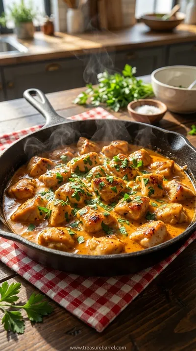 Texas Roadhouse Butter Chicken Skillet Recipe