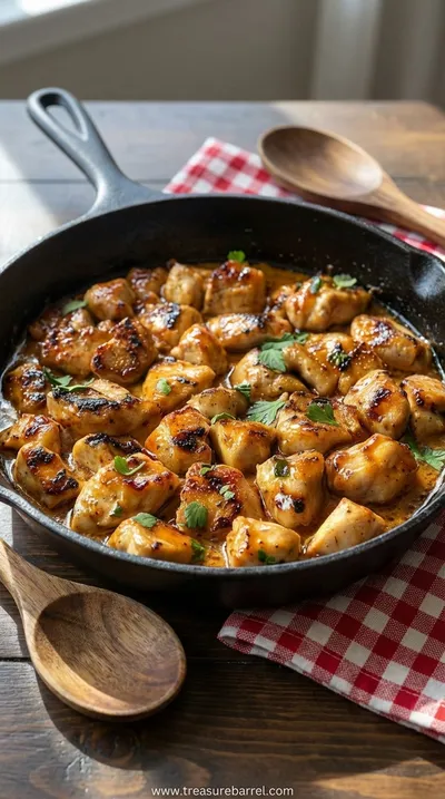 Texas Roadhouse Butter Chicken Skillet Recipe - ready to serve