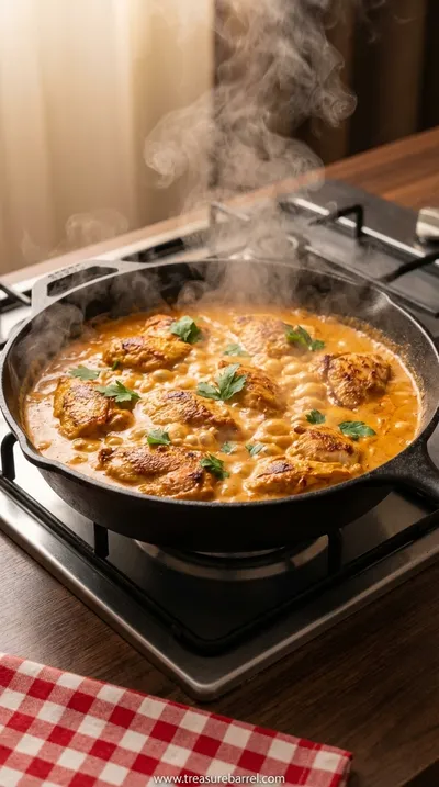 Texas Roadhouse Butter Chicken Skillet Recipe - cooking process