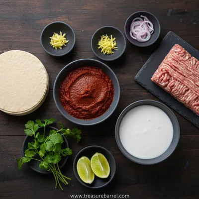 Thai Red Curry Dumpling Soup Recipe - ingredients preparation