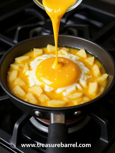 Tortilla De Papas - Classic Spanish Potato Omelette - ingredients preparation