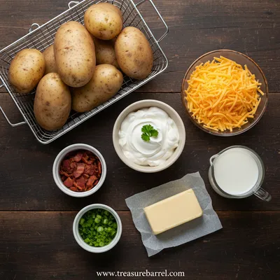 Twice Baked Potato Casserole Recipe - ingredients preparation
