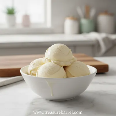 Homemede Vanilla Ice Cream – No‑Cook Recipe