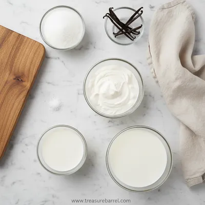 Homemede Vanilla Ice Cream – No‑Cook Recipe - ingredients preparation