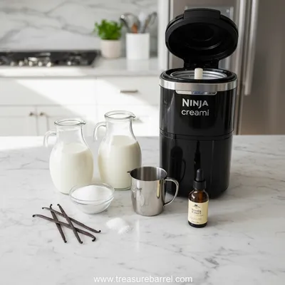 Vanilla Ice Cream – Best Ninja Creami Recipe - cooking process