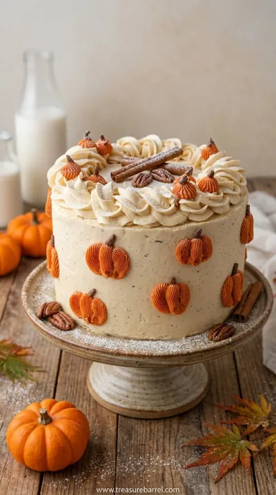 Vegan Pumpkin Spice Cake: Easy Plant-Based Recipe - ready to serve