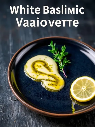 White Balsamic Vinaigrette Recipe - ready to serve