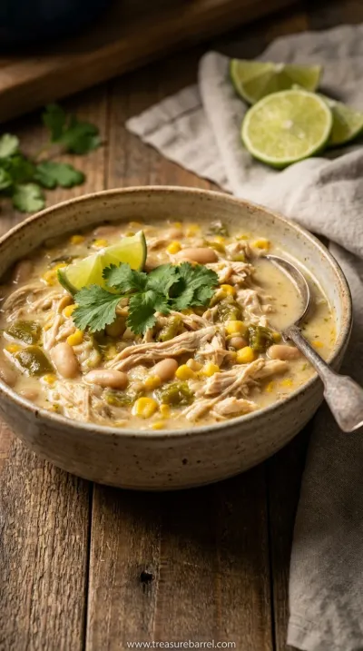 White Chicken Chili: Quick and Easy Comfort Meal